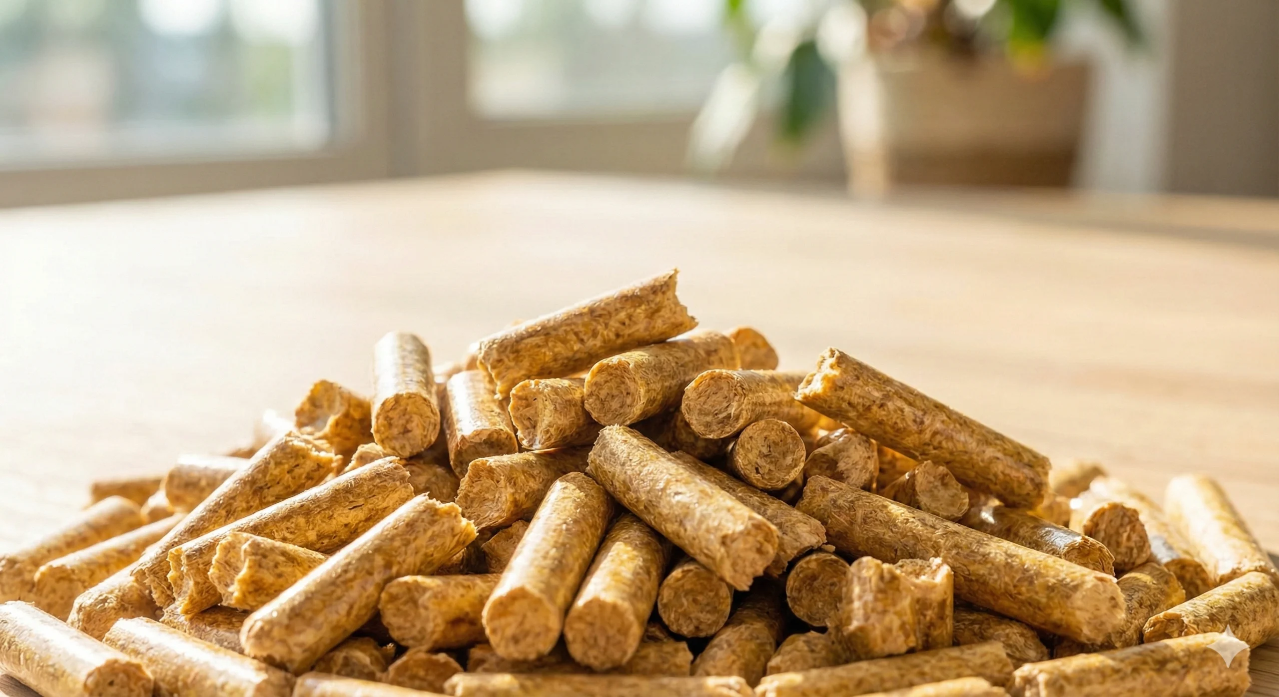 Palette granulés de bois