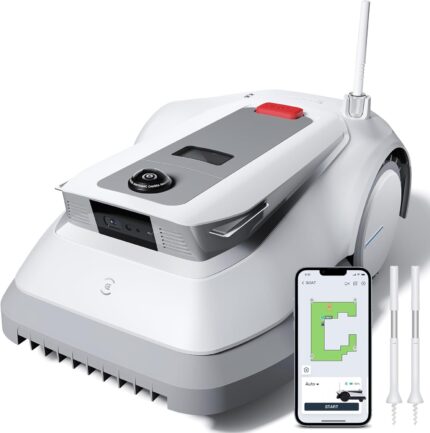 Robot Tondeuse Sans Fil ECOVACS Goat G1-800 - Navigation 3D & Vidéosurveillance